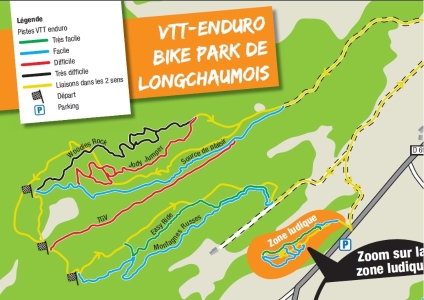 Enduro Bike Park de Longchaumois