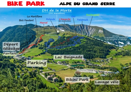 DH-Freeride Alpe du grand Serre