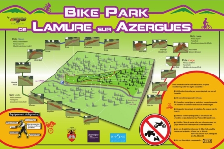 Bikepark Lamure sur Azergues